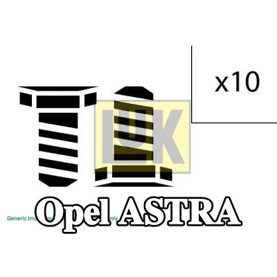 LuK مجموعة براغي، دولاب الموازنة — 2002 Opel Astra