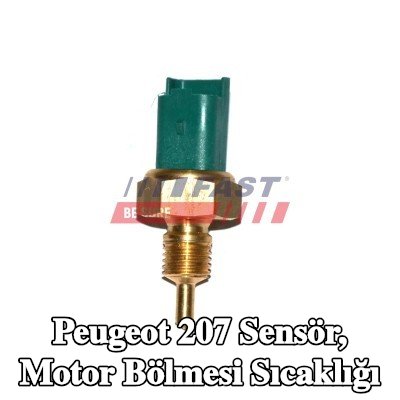 FAST Sensör, conta halkalı motor bölmesi sıcaklığı — Peugeot 207