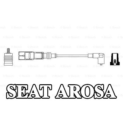 BOSCH سلك الإشعال — SEAT Arosa