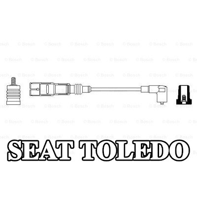 BOSCH سلك الإشعال — 1997 SEAT Toledo