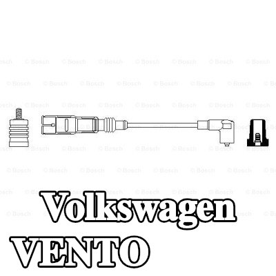 BOSCH سلك الإشعال — Volkswagen Vento