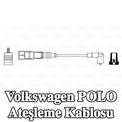 BOSCH Ateşleme kablosu — 2000 Volkswagen Polo