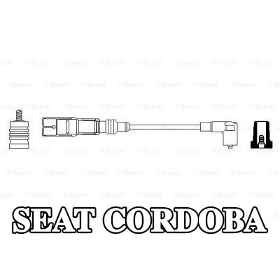 BOSCH سلك الإشعال — 2002 SEAT Cordoba