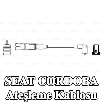 BOSCH Ateşleme kablosu — 2002 SEAT Cordoba
