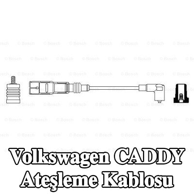 BOSCH Ateşleme kablosu — 2002 Volkswagen Caddy