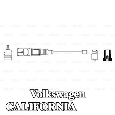 BOSCH سلك الإشعال — 2000 Volkswagen California