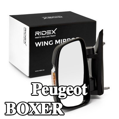 RIDEX مرآة جانبية يسرى, يدوي — Peugeot Boxer