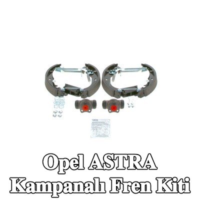 BOSCH Aksesuarları dahil tambur fren kiti, tekerlek fren silindiri ile — 1997 Opel Astra