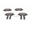 BOSCH Fren balatası seti 16, 6mm, gıcırtı önleyici plaka ile, cıvata/vida ile, montaj kılavuzu ile — Citroën C1 (2)