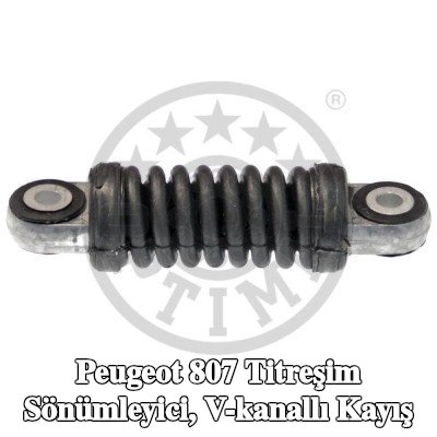 OPTIMAL Titreşim Sönümleyici, V-kanallı kayış — Peugeot 807
