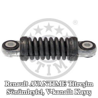 OPTIMAL Titreşim Sönümleyici, V-kanallı kayış — Renault Avantime