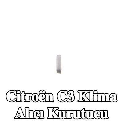 MAHLE Aksesuarları ile klima alıcı kurutucu — Citroën C3