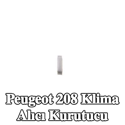 MAHLE Aksesuarları ile klima alıcı kurutucu — Peugeot 208