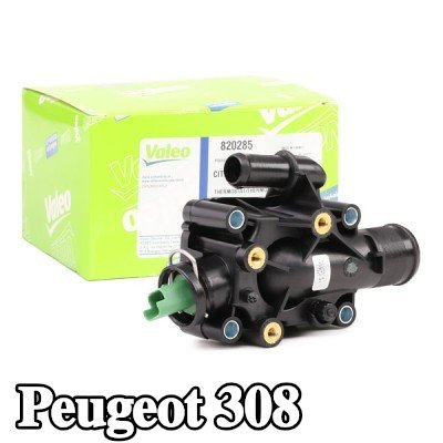 VALEO ثرموستات 91°C, مع حشيات/مانعات تسرب — 2012 Peugeot 308