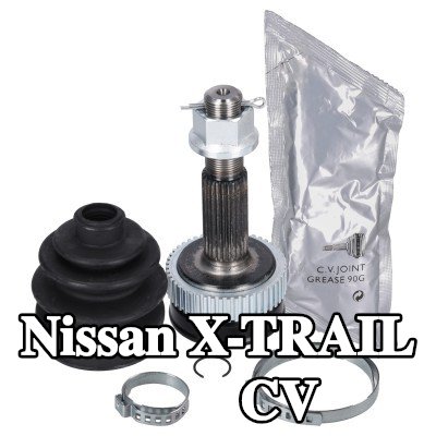 FEBI BILSTEIN مجموعة وصلات المحور الخلفي الأيسر, المحور الخلفي الأيمن, جانب العجلة, مع صمولة, مع شحم — Nissan X-trail