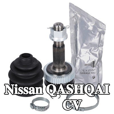 FEBI BILSTEIN مجموعة وصلات المحور الخلفي الأيسر, المحور الخلفي الأيمن, جانب العجلة, مع صمولة, مع شحم — Nissan Qashqai