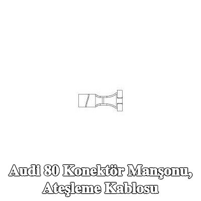 BREMI Konektör Manşonu, ateşleme kablosu — Audi 80