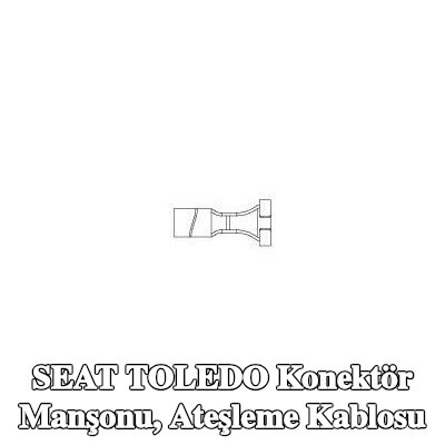 BREMI Konektör Manşonu, ateşleme kablosu — SEAT Toledo