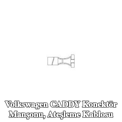 BREMI Konektör Manşonu, ateşleme kablosu — Volkswagen Caddy