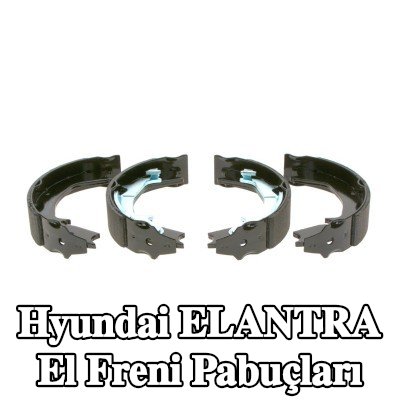 BOSCH El freni pabuçları — 2012 Hyundai Elantra
