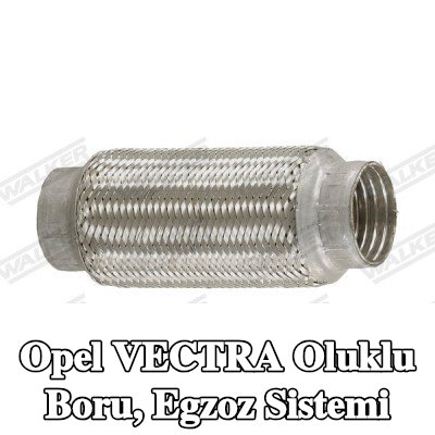 WALKER Oluklu Boru, egzoz sistemi — Opel Vectra