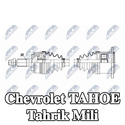 NTY Tahrik mili Ön Aks Sol, Ön Aks Sağ, 534mm — 2000 Chevrolet Tahoe