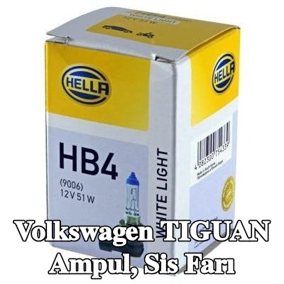HELLA Ampul, sis farı — 2012 Volkswagen Tiguan