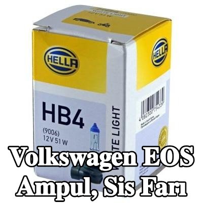 HELLA Ampul, sis farı — Volkswagen Eos