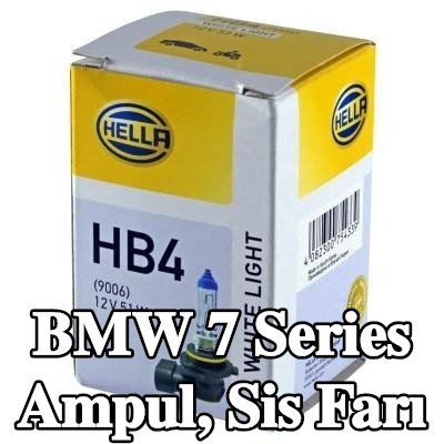 HELLA Ampul, sis farı — 2002 BMW 7 Series