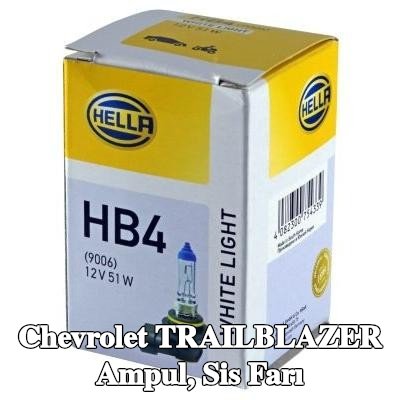 HELLA Ampul, sis farı — Chevrolet Trailblazer