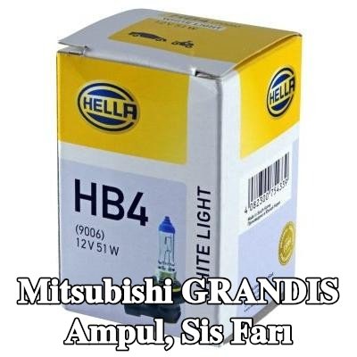 HELLA Ampul, sis farı — Mitsubishi Grandis