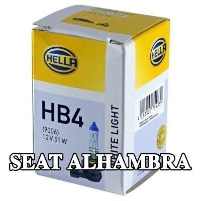 HELLA لمبة، مصباح الضباب — SEAT Alhambra