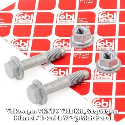 FEBI BILSTEIN Vida Seti, süspansiyon dikmesi / tekerlek yatağı muhafazası Ön Aks — Volkswagen Vento