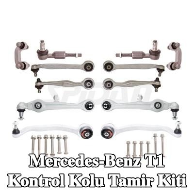 SPIDAN CHASSIS PARTS Kontrol kolu tamir kiti Ön Aks, sabitleme malzemesi ile — Mercedes-Benz T1
