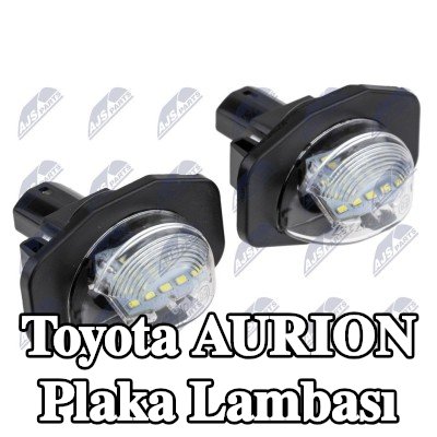 NTY Her iki tarafta plaka lambası — Toyota Aurion