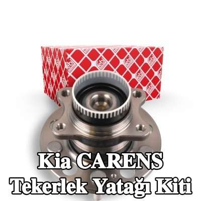 FEBI BILSTEIN Tekerlek yatağı kiti Arka Aks Sol, Tekerlek göbeğine entegre tekerlek yatağı, ABS sensör halkalı — 2012 Kia Carens