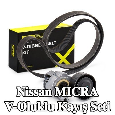 RIDEX PLUS V-Oluklu Kayış Seti — 2003 Nissan Micra