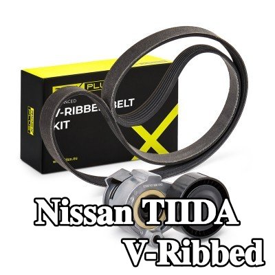 RIDEX PLUS مجموعة أحزمة V-Ribbed — Nissan Tiida