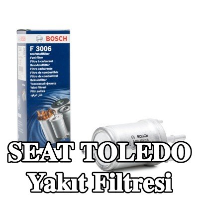 BOSCH Yakıt filtresi — 2012 SEAT Toledo