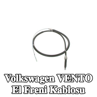 BOSCH El freni kablosu 1613mm — Volkswagen Vento