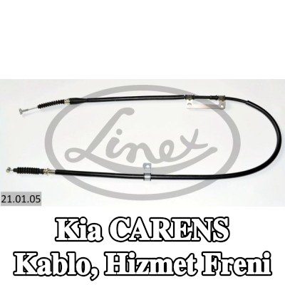 LINEX Kablo, hizmet freni — Kia Carens