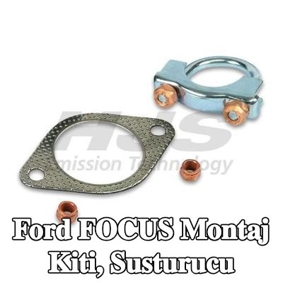 HJS Montaj Kiti, kelepçeli susturucu — Ford Focus
