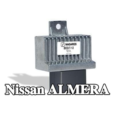 MAHLE وحدة التحكم في شمعة التسخين مع حامل — Nissan Almera