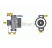 BOSCH Alternatör 90A — 2002 Mercedes-Benz Sprinter (6)
