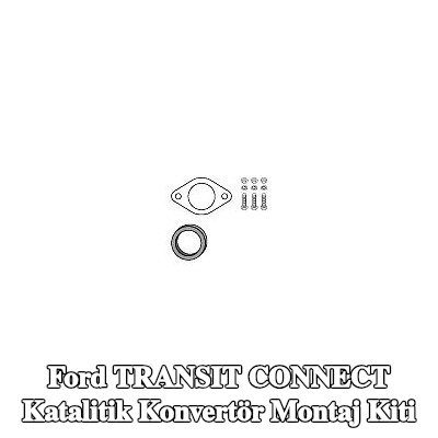 HJS Katalitik konvertör montaj kiti — 2012 Ford Transit Connect