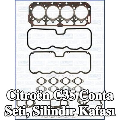 AJUSA Conta seti, silindir kapağı contalı silindir kapağı, valf gövdesi contalı, FIBERMAX — Citroën C35