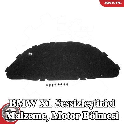 ESEN SKV Sessizleştirici Malzeme, motor bölmesi Kaput — BMW X1