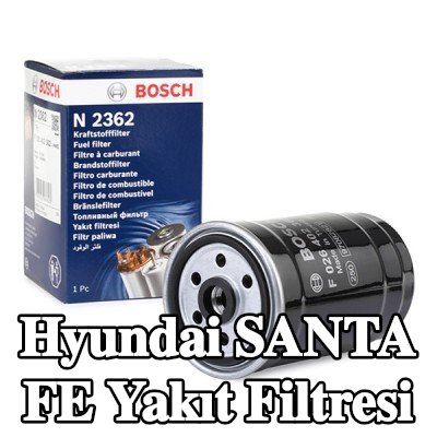 BOSCH Yakıt filtresi — 2012 Hyundai Santa Fe