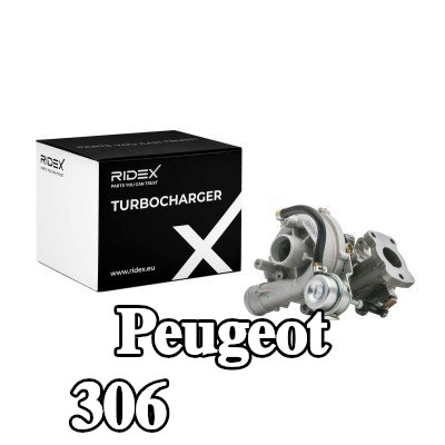 RIDEX شاحن توربيني شامل مجموعة الحشوات — Peugeot 306