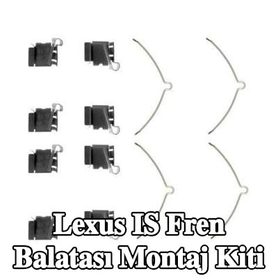 BOSCH Fren balatası montaj kiti — 2000 Lexus Is